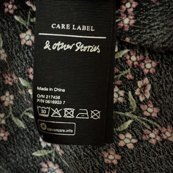 & Other Stories - Floral Button Up Blouse - Picture 11 of 11